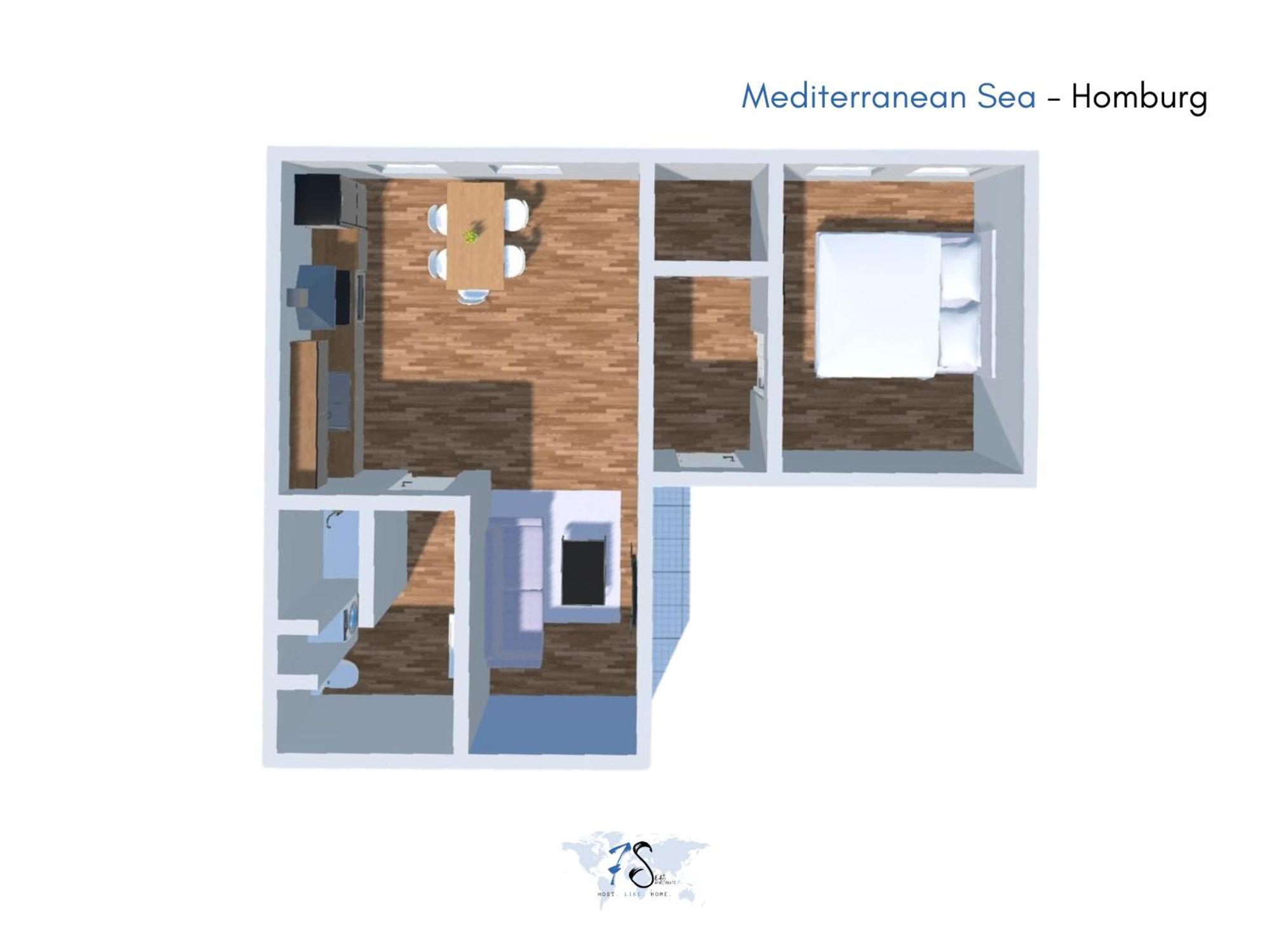 7Seas Boutique Aparthotel Homburg - Stilvoll, Digital & Ideal Fuer Familie & Business Quarto foto